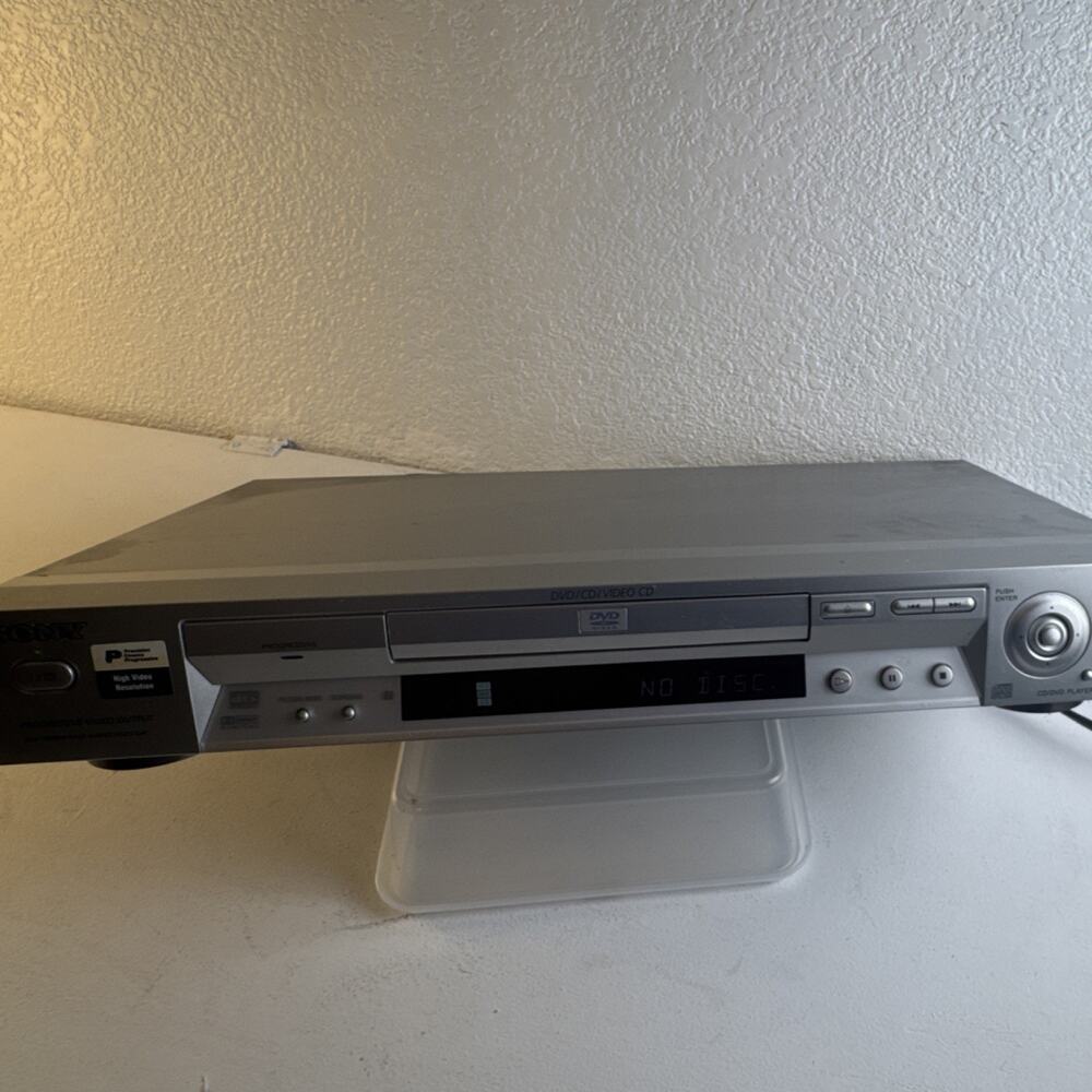 (5003) Sony DVP-NS715P DVD CD Video CD Player Silver Prog Scan Dolby Digital DTS